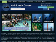 Tablet Screenshot of kohlantadivers.com